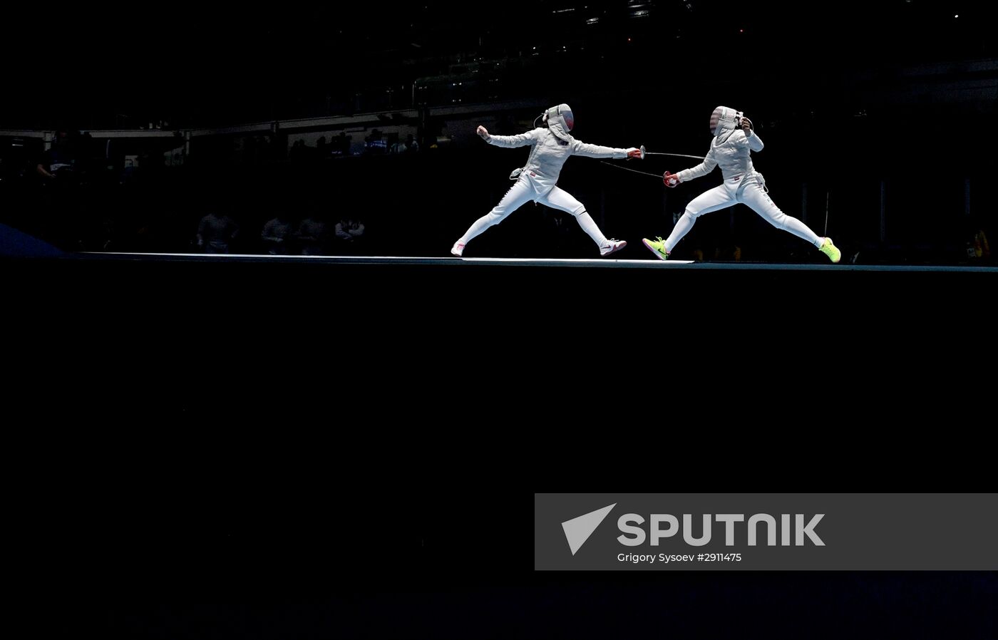 2016 Summer Olympics. Fencing. Women's saber team