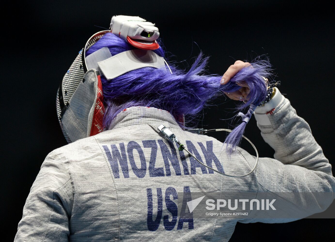 2016 Summer Olympics. Fencing. Women's saber team