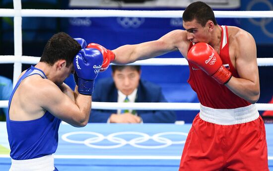 2016 Summer Olympics. Boxing. Men. Evgeny Tishchenko vs. Rustam Talaganov