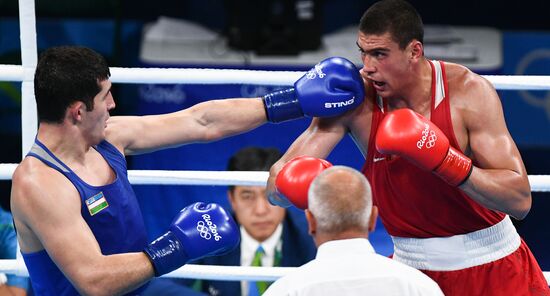 2016 Summer Olympics. Boxing. Men. Evgeny Tishchenko vs. Rustam Talaganov