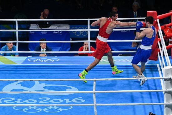 2016 Summer Olympics. Boxing. Men. Evgeny Tishchenko vs. Rustam Talaganov