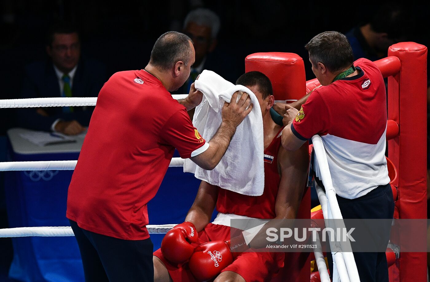 2016 Summer Olympics. Boxing. Men. Evgeny Tishchenko vs. Rustam Talaganov