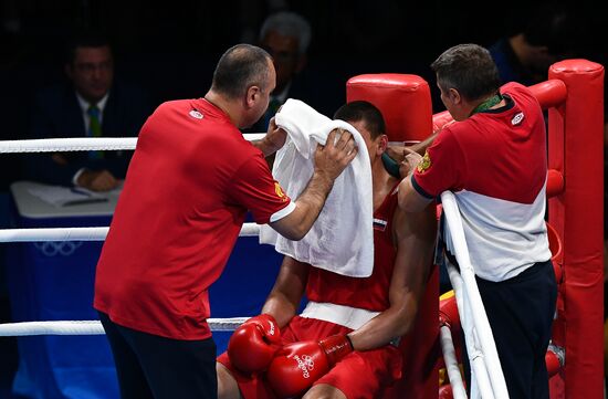 2016 Summer Olympics. Boxing. Men. Evgeny Tishchenko vs. Rustam Talaganov