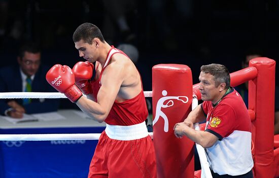 2016 Summer Olympics. Boxing. Men. Evgeny Tishchenko vs. Rustam Talaganov