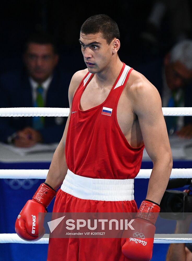 2016 Summer Olympics. Boxing. Men. Evgeny Tishchenko vs. Rustam Talaganov