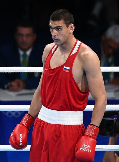 2016 Summer Olympics. Boxing. Men. Evgeny Tishchenko vs. Rustam Talaganov