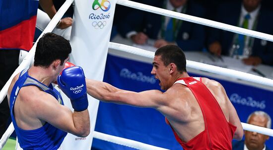 2016 Summer Olympics. Boxing. Men. Evgeny Tishchenko vs. Rustam Talaganov