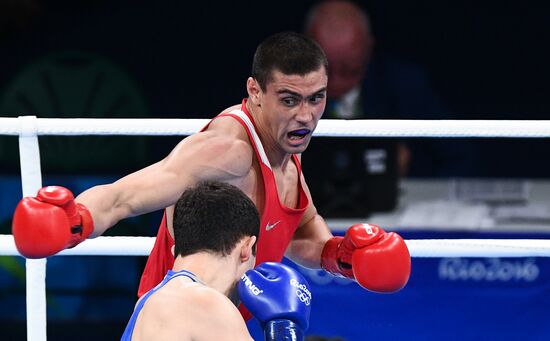 2016 Summer Olympics. Boxing. Men. Evgeny Tishchenko vs. Rustam Talaganov