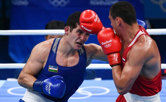 2016 Summer Olympics. Boxing. Men. Evgeny Tishchenko vs. Rustam Talaganov