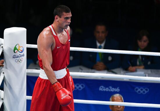 2016 Summer Olympics. Boxing. Men. Evgeny Tishchenko vs. Rustam Talaganov