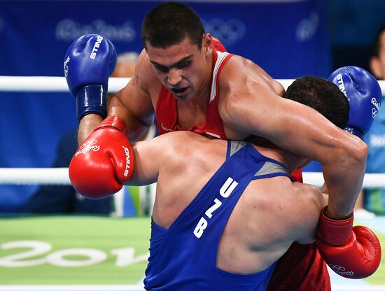 2016 Summer Olympics. Boxing. Men. Evgeny Tishchenko vs. Rustam Talaganov