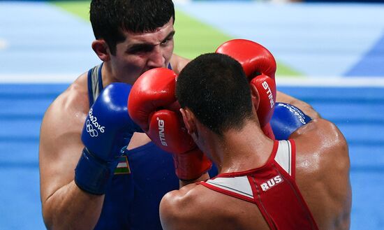 2016 Summer Olympics. Boxing. Men. Evgeny Tishchenko vs. Rustam Talaganov