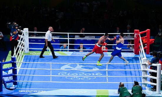 2016 Summer Olympics. Boxing. Men. Evgeny Tishchenko vs. Rustam Talaganov