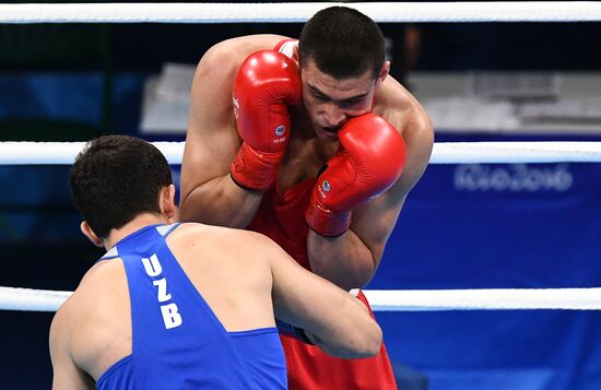 2016 Summer Olympics. Boxing. Men. Evgeny Tishchenko vs. Rustam Talaganov