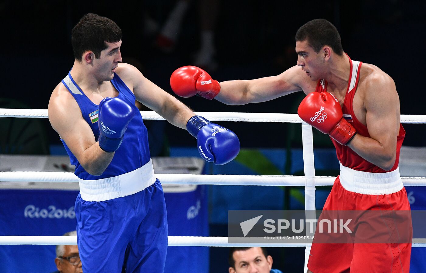 2016 Summer Olympics. Boxing. Men. Evgeny Tishchenko vs. Rustam Talaganov