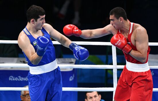 2016 Summer Olympics. Boxing. Men. Evgeny Tishchenko vs. Rustam Talaganov