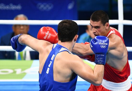 2016 Summer Olympics. Boxing. Men. Evgeny Tishchenko vs. Rustam Talaganov