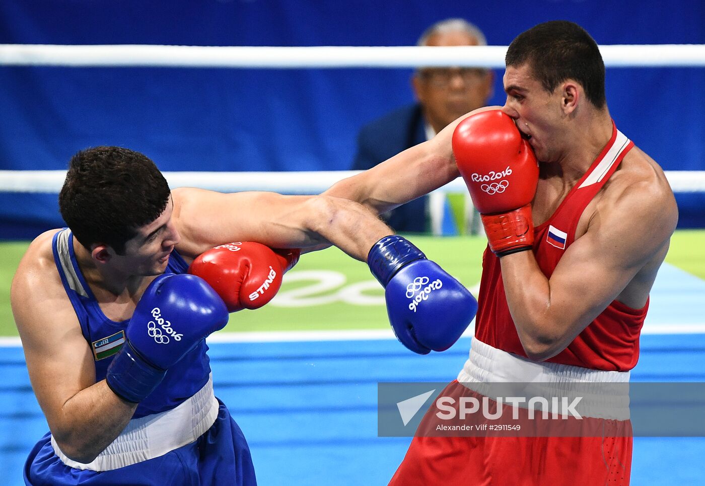 2016 Summer Olympics. Boxing. Men. Evgeny Tishchenko vs. Rustam Talaganov