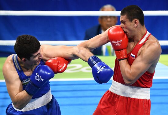 2016 Summer Olympics. Boxing. Men. Evgeny Tishchenko vs. Rustam Talaganov