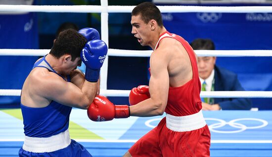 2016 Summer Olympics. Boxing. Men. Evgeny Tishchenko vs. Rustam Talaganov