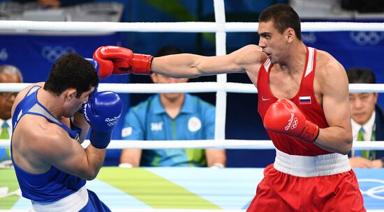 2016 Summer Olympics. Boxing. Men. Evgeny Tishchenko vs. Rustam Talaganov
