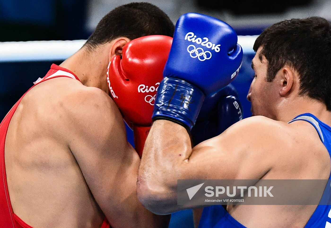 2016 Summer Olympics. Boxing. Men. Evgeny Tishchenko vs. Rustam Talaganov