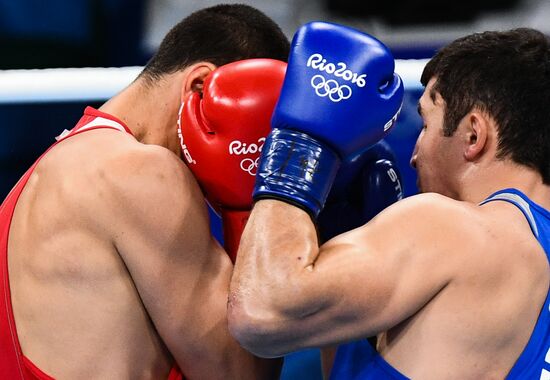 2016 Summer Olympics. Boxing. Men. Evgeny Tishchenko vs. Rustam Talaganov