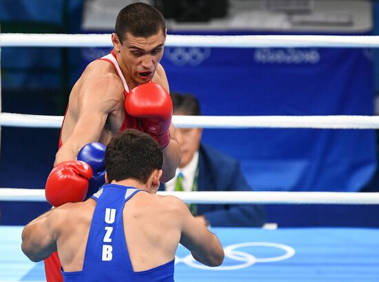 2016 Summer Olympics. Boxing. Men. Evgeny Tishchenko vs. Rustam Talaganov