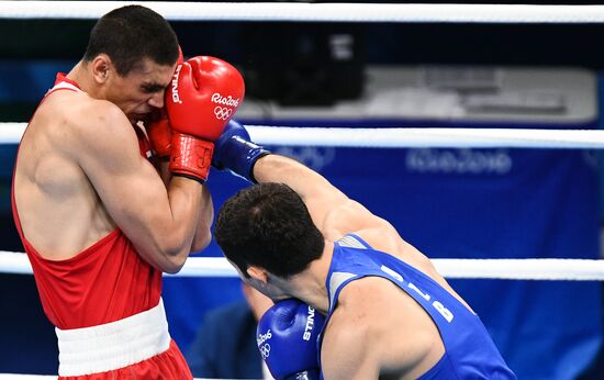 2016 Summer Olympics. Boxing. Men. Evgeny Tishchenko vs. Rustam Talaganov