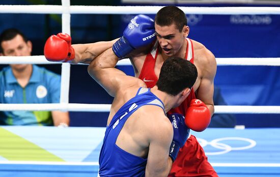 2016 Summer Olympics. Boxing. Men. Evgeny Tishchenko vs. Rustam Talaganov
