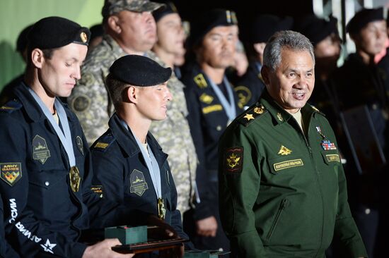 Closing of 2016 International Army Games