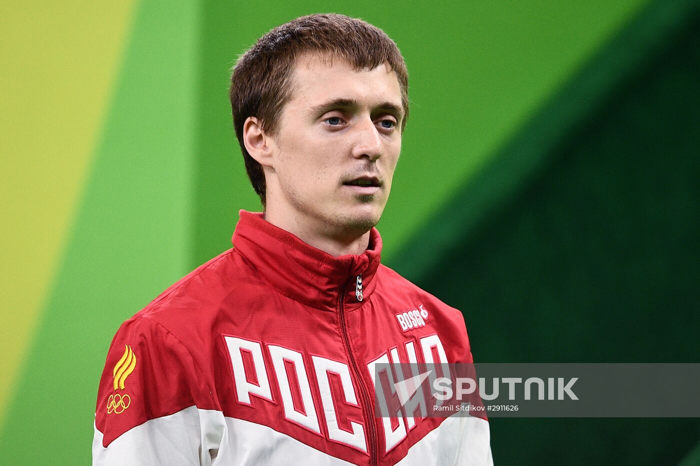 2016 Summer Olympics. Trampoline Gymnastics. Men