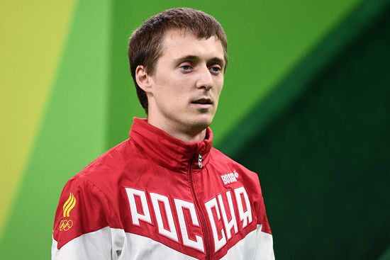 2016 Summer Olympics. Trampoline Gymnastics. Men