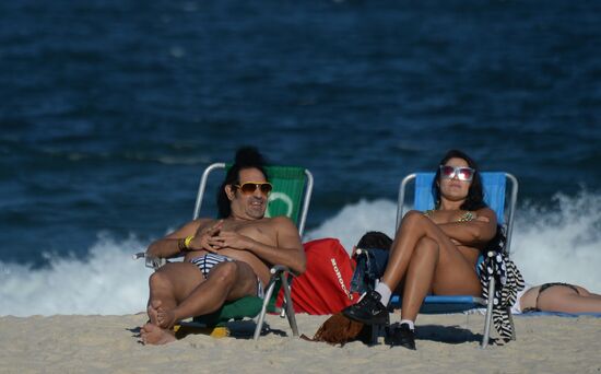 Copacabana Beach in Rio de Janeiro