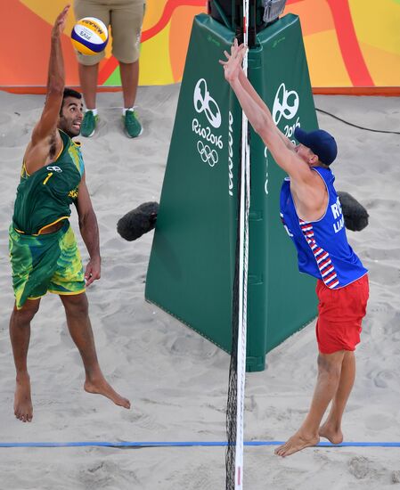 2016 Summer Olympics. Beach volleyball. Day Eight