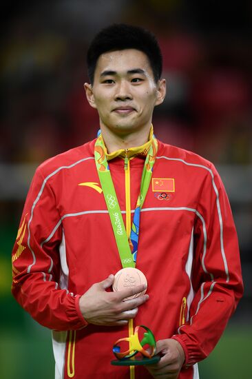2016 Summer Olympics. Trampoline Gymnastics. Men