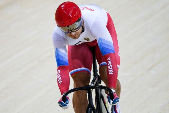 2016 Summer Olympics. Track cycling. Men's sprint semifinal