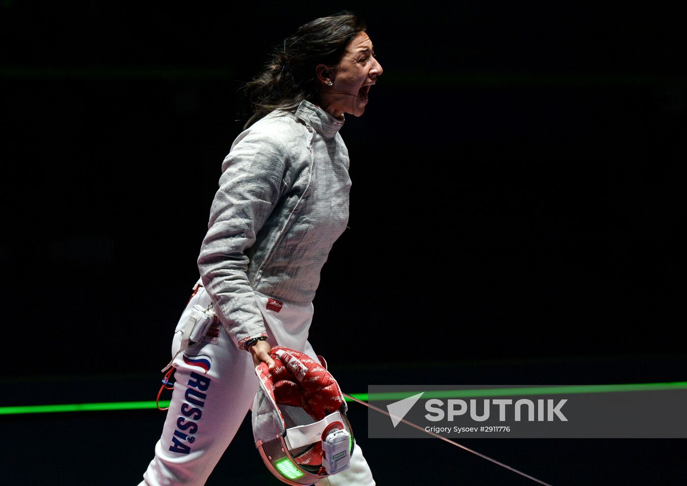 2016 Summer Olympics. Fencing. Women's saber team