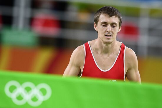 2016 Summer Olympics. Trampoline Gymnastics. Men