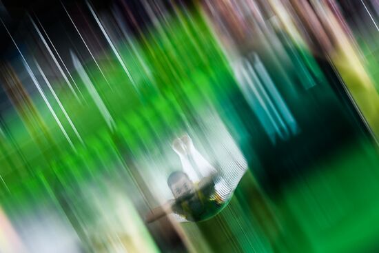 2016 Summer Olympics. Trampoline Gymnastics. Men