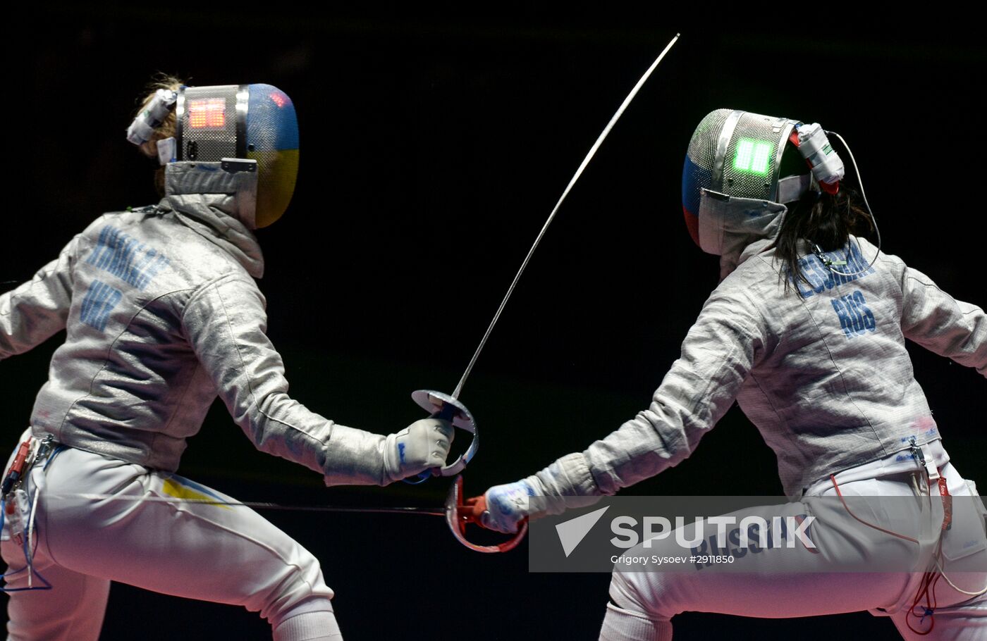 2016 Summer Olympics. Fencing. Women's saber team