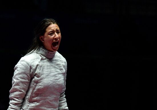 2016 Summer Olympics. Fencing. Women's saber team