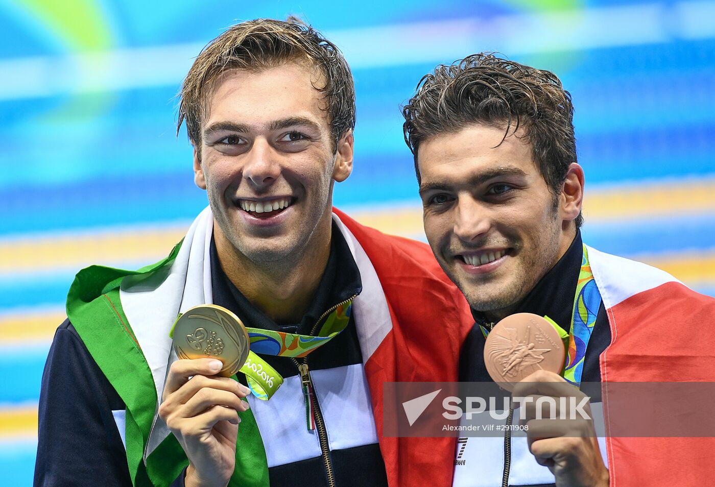 2016 Summer Olympics. Swimming. Day Eight