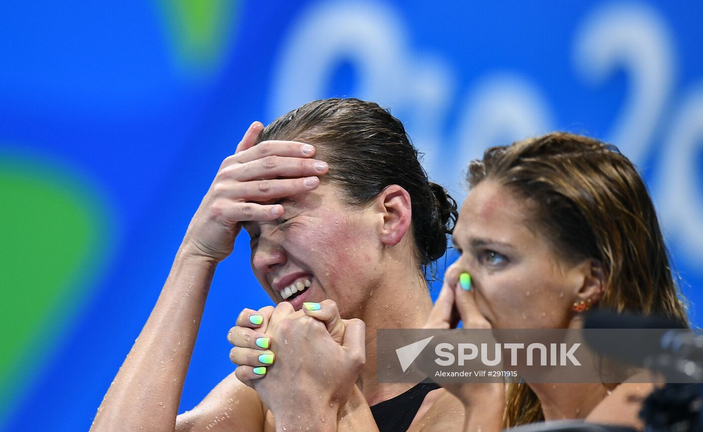 2016 Summer Olympics. Swimming. Day Eight