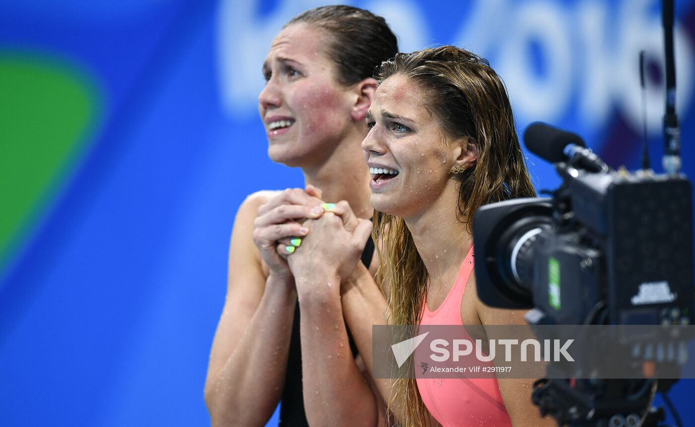 2016 Summer Olympics. Swimming. Day Eight