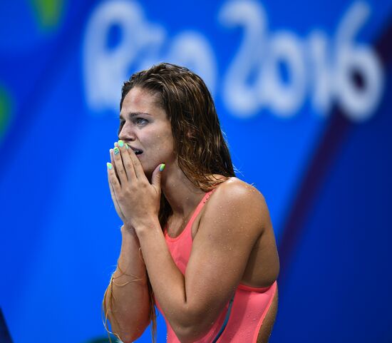 2016 Summer Olympics. Swimming. Day Eight