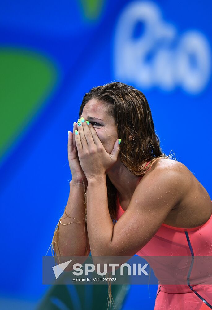 2016 Summer Olympics. Swimming. Day Eight