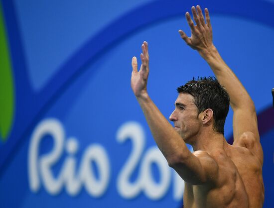 2016 Summer Olympics. Swimming. Day Eight