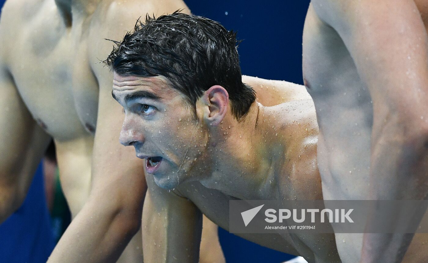 2016 Summer Olympics. Swimming. Day Eight