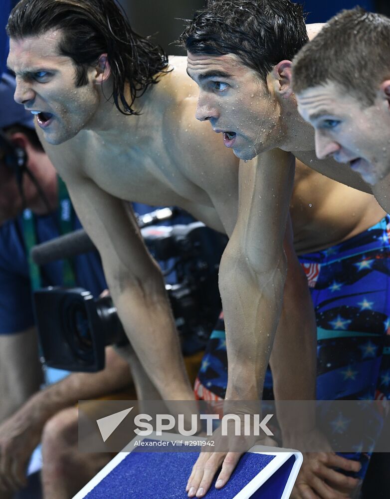 2016 Summer Olympics. Swimming. Day Eight